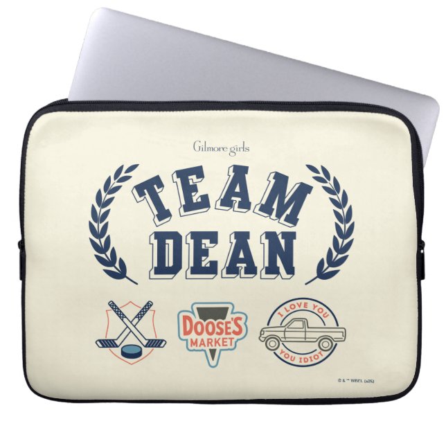 Capa Para Notebook Equipe Dean Gilmore Girls Design (Frente)
