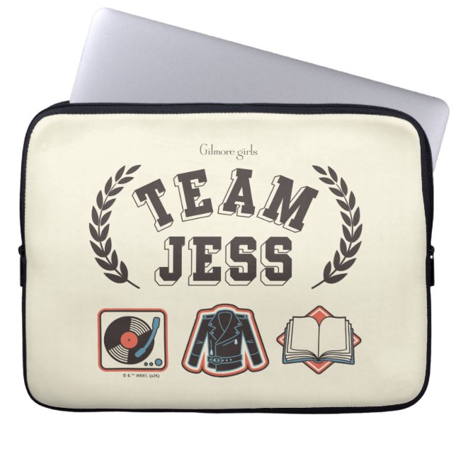 Capa Para Notebook Equipe Jess Gilmore Girls Design (Frente)