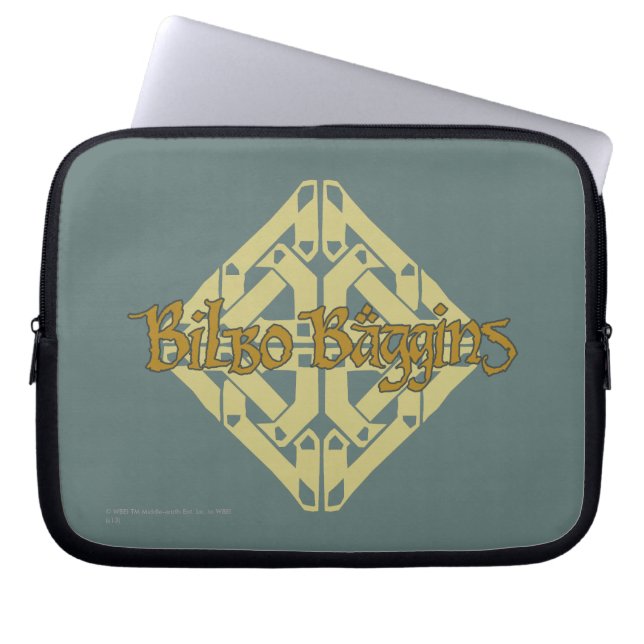 Capa Para Notebook Erebor - BILBO BAGGINS™ Name (Frente)