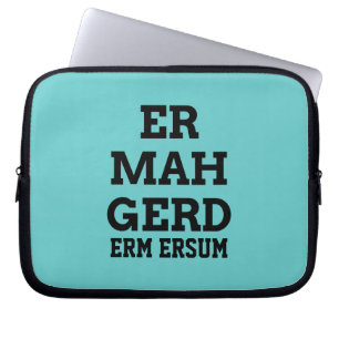 Capa Para Notebook Ermahgerd Bolsa de laptop