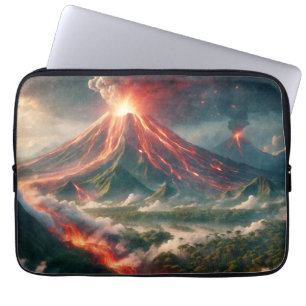 Capa Para Notebook Erupções vulcânicas