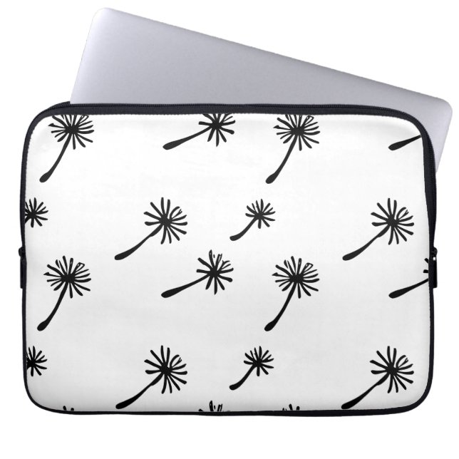 Capa Para Notebook Erva Daninha Happens fofo cínico dandelion Engraça (Frente)