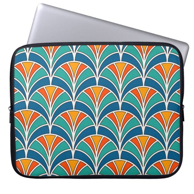 Capa Para Notebook Escala de peixe: asiático tradicional (Frente)