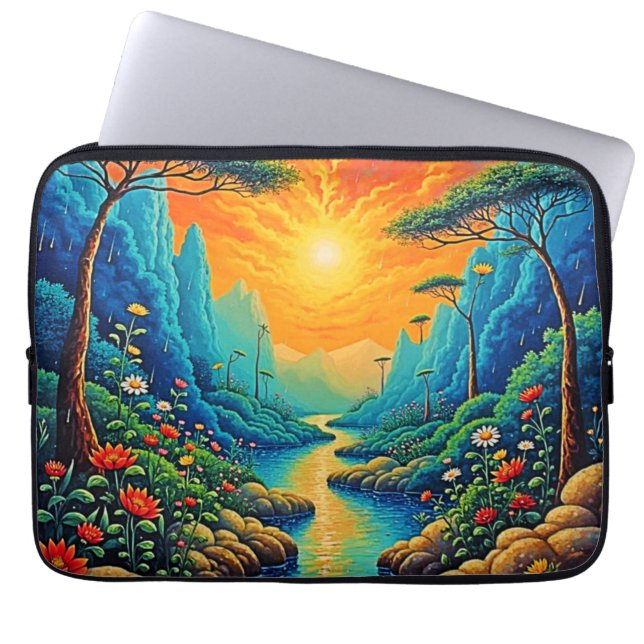 Capa Para Notebook Escape para a Nature Art Design (Frente)