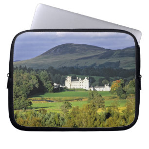 Capa Para Notebook Escócia, Tayside, Castelo Blair. Em um esmeralda
