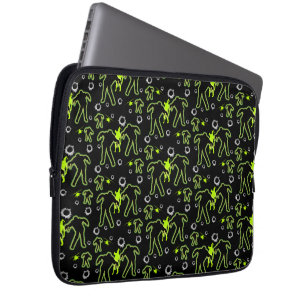 Capa Para Notebook Escola de Zumbis para Meninos