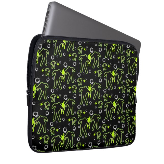 Capa Para Notebook Escola de Zumbis para Meninos (Frente Esquerda)