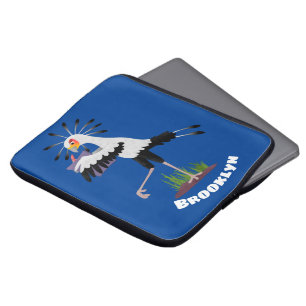 Capa Para Notebook Escrivado, secretário de pássaros escrevendo carto