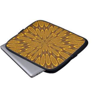 Capa Para Notebook Espaço Dourado