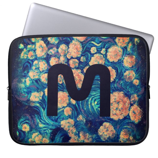 Capa Para Notebook Espaço Mimosa Ouro Nebula Blossom e sua carta (Frente)