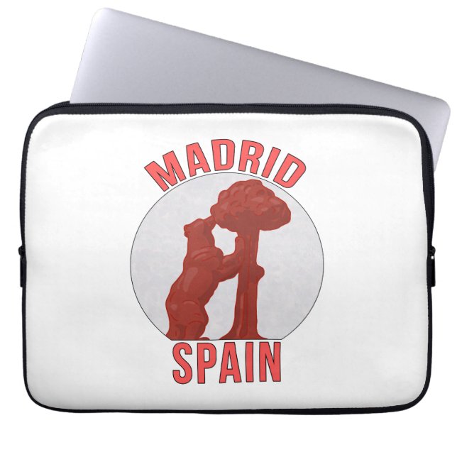 Capa Para Notebook Espanha de Madrid (Frente)