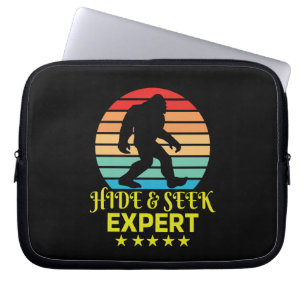 Capa Para Notebook Especialista em Esconde-Esconde Bigfoot Engraçado