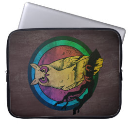 Capa Para Notebook Espectro de Cor do Coruja Noturno