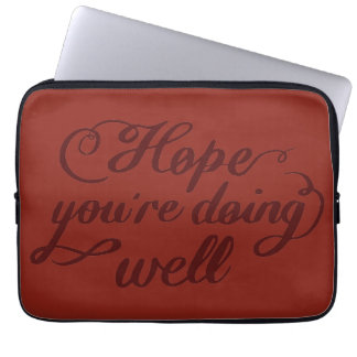 Capa Para Notebook Espero que esteja bem Estojo para iPad