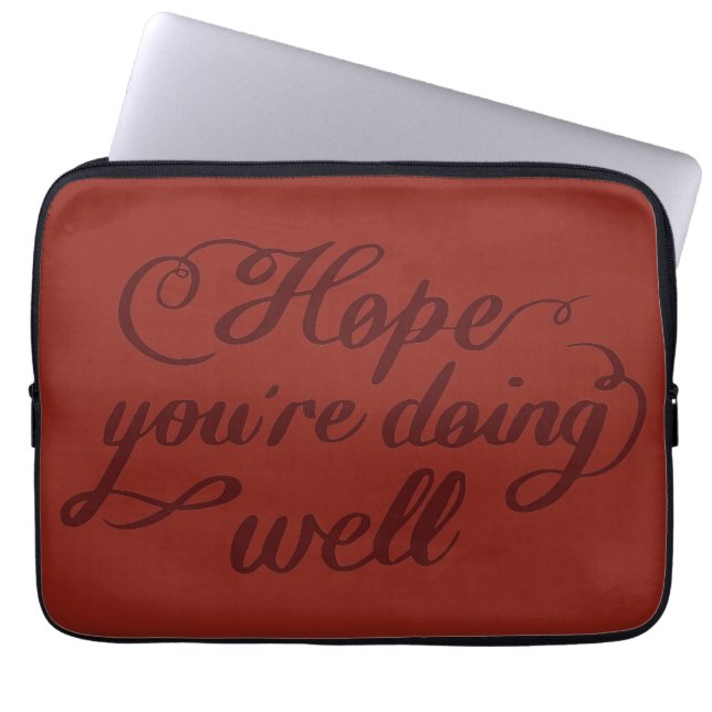 Capa Para Notebook Espero que esteja bem Estojo para iPad (Frente)