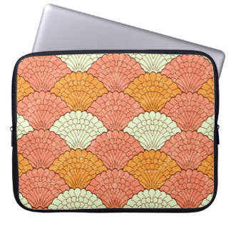 Capa Para Notebook Espetáculo de Shell: Padrões do mar de Abstrato