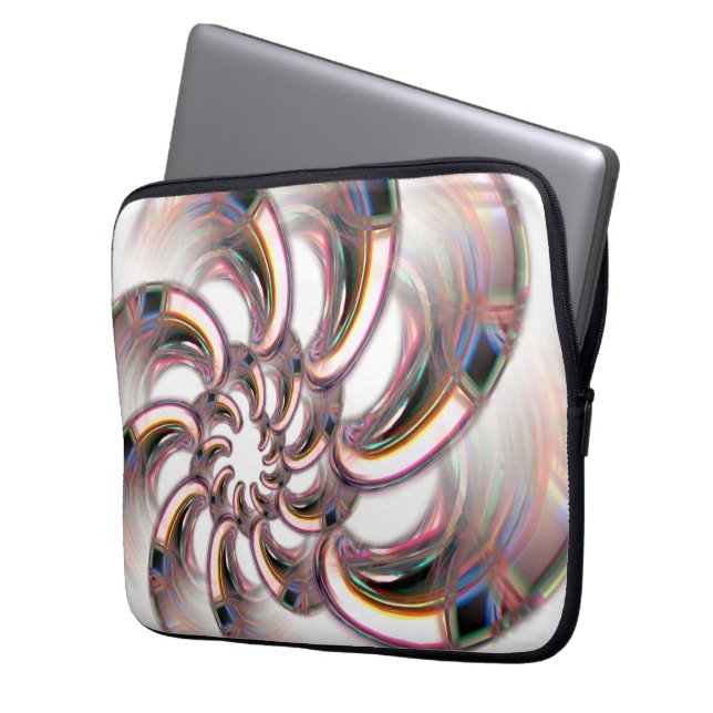 Capa Para Notebook Espiral de garras de ouro em papel de tons rosados (Frente Esquerda)