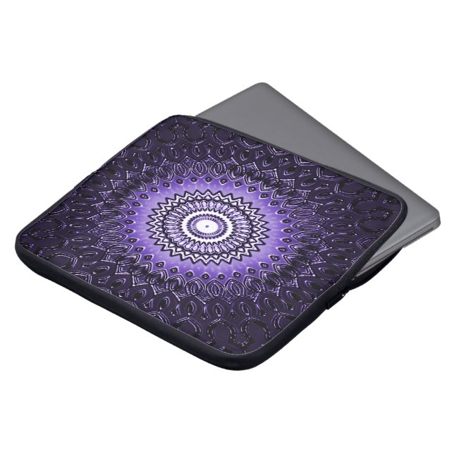 Capa Para Notebook Espiritualmente Luminando Mandala...... (Frente Topo)