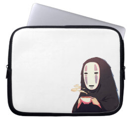 Capa Para Notebook espirituoso - chá de bebendo de anime de máscara