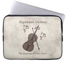 Espresso Violino-Violino criado com grãos de café-