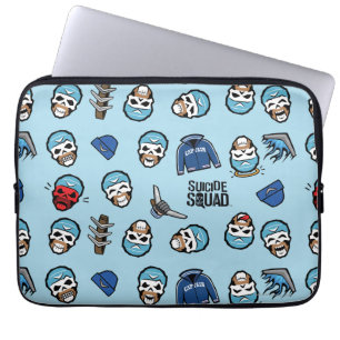 Capa Para Notebook Esquadrão Suicida   Capitão Boomerang Emoji Patt