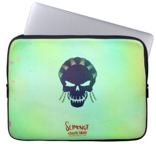 Capa Para Notebook Esquadrão Suicida   Ícone de cabeça de slipknot