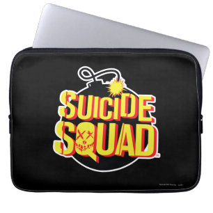 Capa Para Notebook Esquadrão Suicida Logotipo Bomba