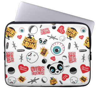 Capa Para Notebook Esquadrão Suicida Padrão de Amigos para Sempre