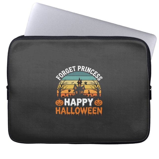 Capa Para Notebook Esqueça Princesa Feliz Casa Assombrada de Hallowee (Frente)