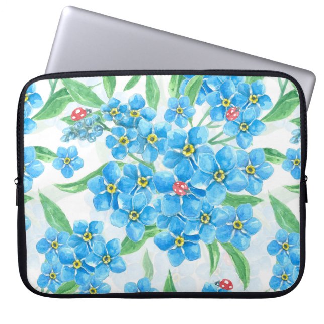 Capa Para Notebook Esquece-me de um padrão não perfeito (Frente)
