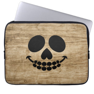 Capa Para Notebook Esqueleto sorri.