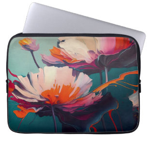 Capa Para Notebook Essência do Jardim III – Movimento Floral Luminoso