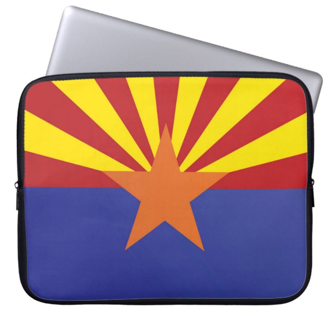 Capa Para Notebook Estado de bandeira da Arizona, EUA (Frente)