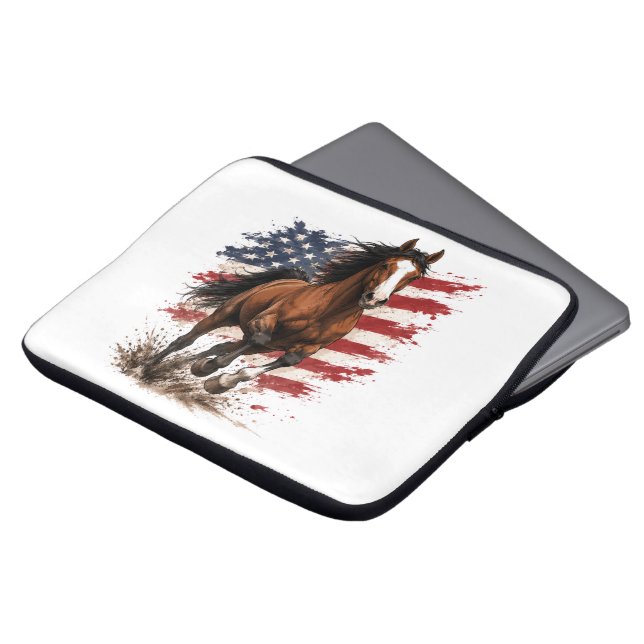 Capa Para Notebook Estados Unidos 250º Liberdade (Frente Topo)