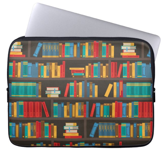 Capa Para Notebook Estante de Leitura Amor (Frente)