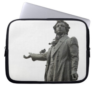 Capa Para Notebook Estátua de Alexander Pushkin, São Petersburgo