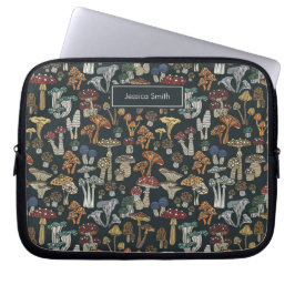 Capa Para Notebook Estética cottagecore de cogumelos