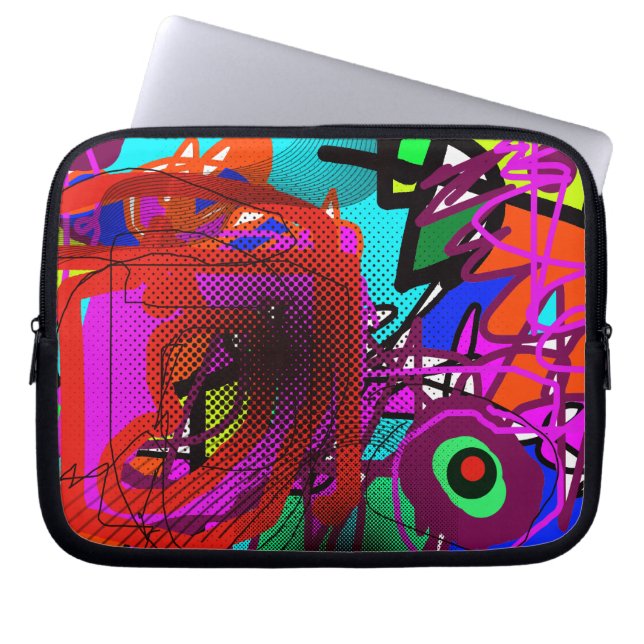 Capa Para Notebook Estilo de arte (Frente)