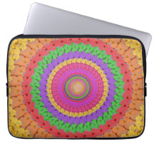 Estilo de crochê amarelo de Mandala -