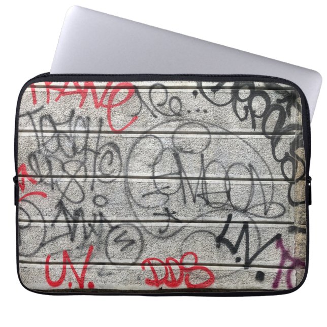 Capa Para Notebook Estilo de Grafite Urbano (Frente)
