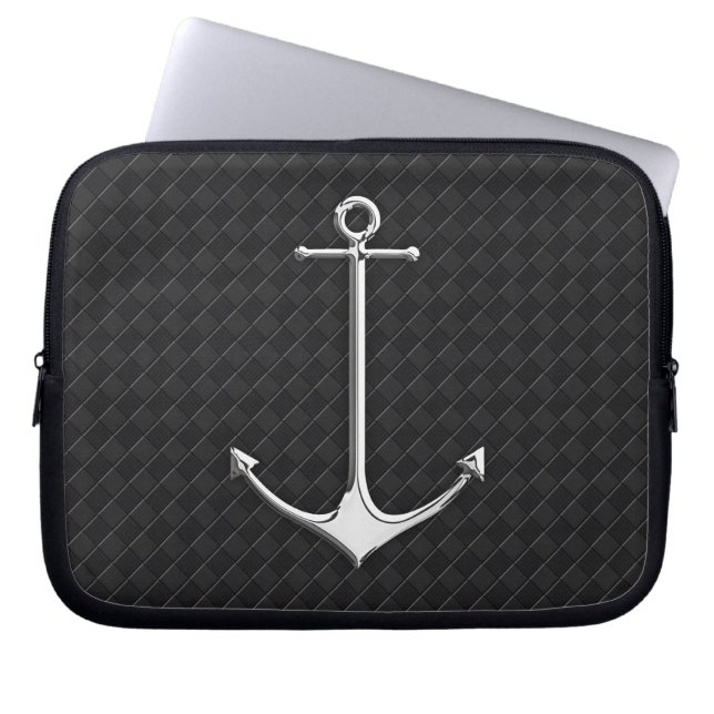 Capa Para Notebook Estilo de Vida Náutico dos Verificadores de Couro  (Frente)