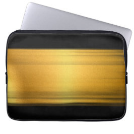 Capa Para Notebook Estilo Premium Preto Dourado Tech