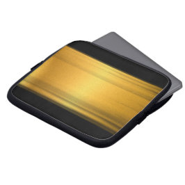 Capa Para Notebook Estilo Premium Preto Dourado Tech