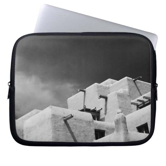 Capa Para Notebook Estilo Pueblo Inn adobe em Loretto, Santa Fe, Novo (Frente)
