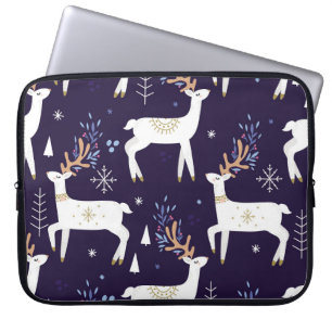 Capa Para Notebook Estilo sem costura de desenho animado bonito, moin