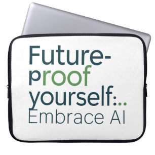 Capa Para Notebook Estojo à Prova de Futuro de IA – Essencial para a