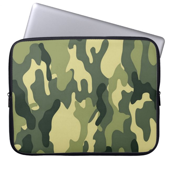 Capa Para Notebook Estojo com estampa de camuflagem Case-Mate (Frente)
