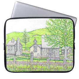 Capa Para Notebook Estojo de Laptop Fazenda de Primavera