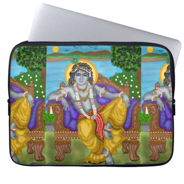 Capa Para Notebook Estojo de Laptop Krishna (Frente)