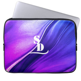 Capa Para Notebook Estojo de Laptop Roxo Rosa Vibrante 
